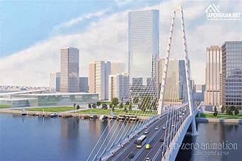 Thông tin chi tiết thiết kế, chiều dài và kinh phí xây cầu Thủ Thiêm 2