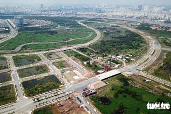 TP.HCM chi 603 tỷ đồng xây dựng 6 tuyến đường tại Thủ Thiêm